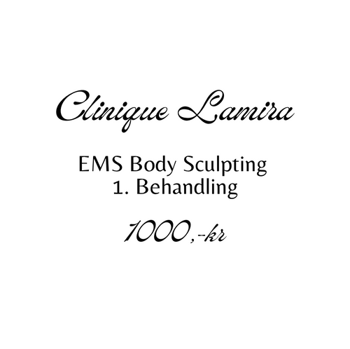 Behandlinger EMSculpting 1. behandling 1000,-kr