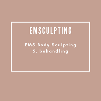 Behandlinger EMSculpting klippekort 10 x behandlinger.